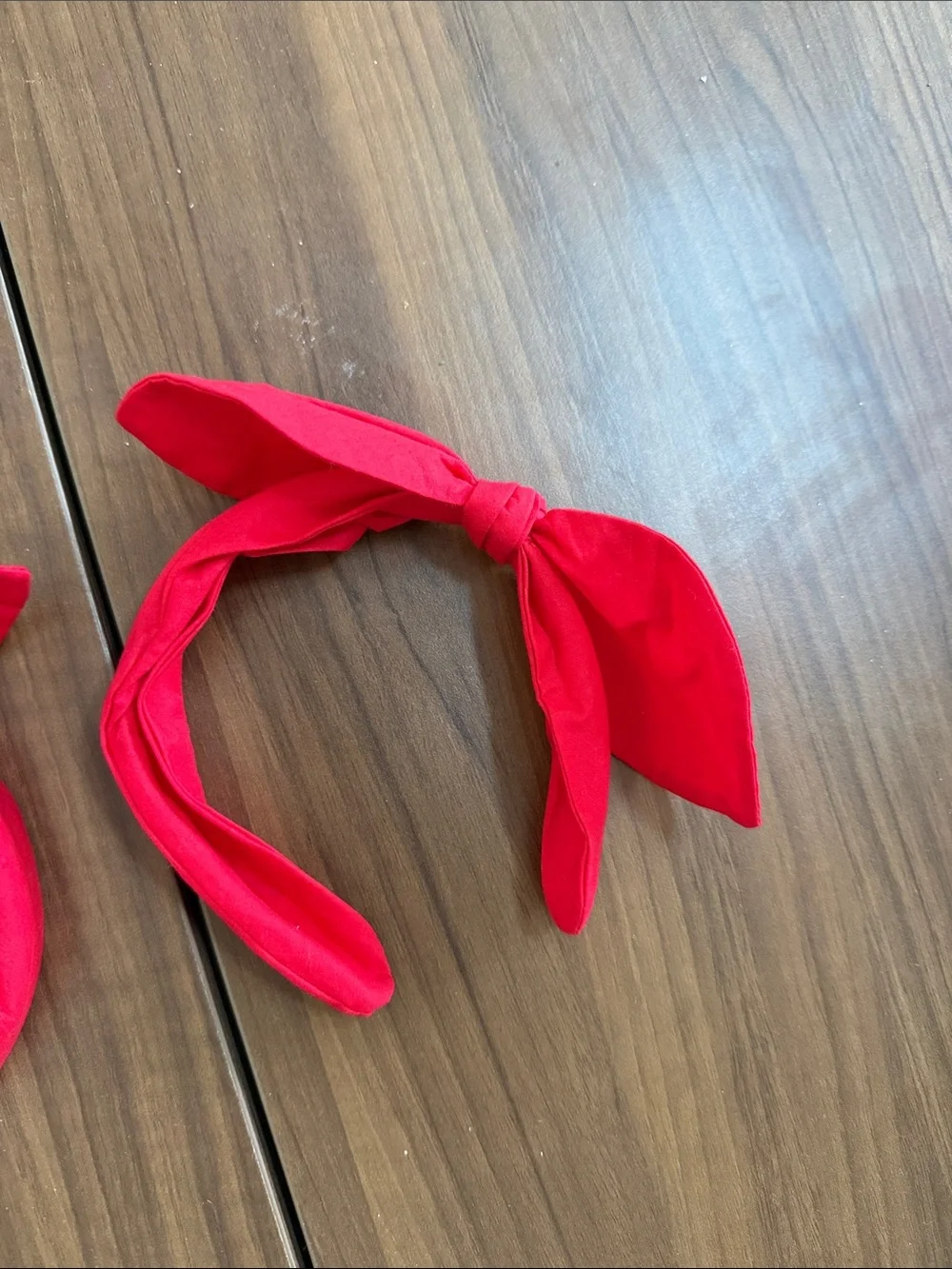 Janie and Jack Red Knot Headband for Kids